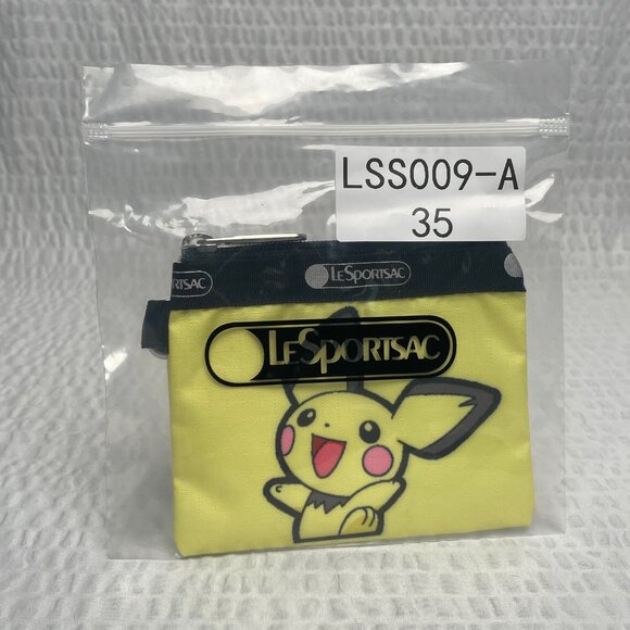 LeSportsac Pokemon Pichu Mini Coin Purse - NWT - Picture 4 of 5